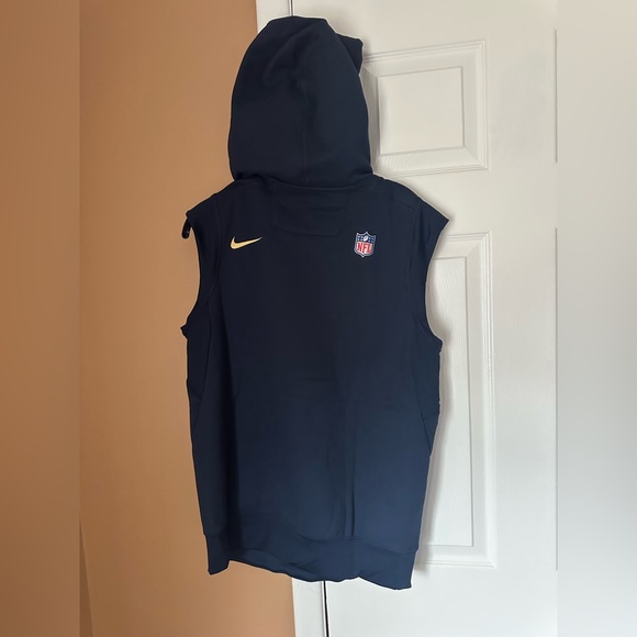 NWOT Rams sleeveless hoodie; Men’s small - Picture 3 of 7